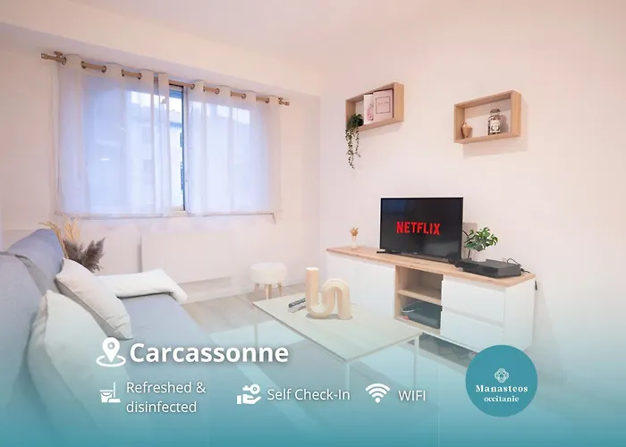 Centre De 2min Gare * Carcassonne